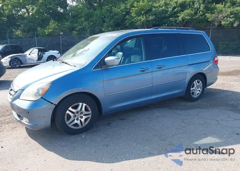 2006 Honda Odyssey Touring from USA, damaged, VIN 5FNRL38866B101371